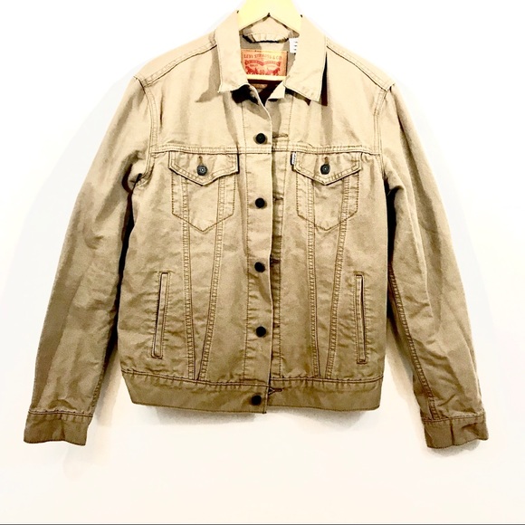 Levi's Other - Levi’s jean jacket tan light brown medium men’s